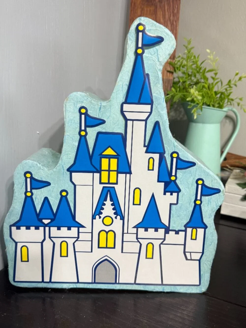 Vintage Walt Disney Parks & Resorts Cinderella's Castle Night Light Lamp NEW Box